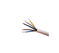 McAlpine 5 Core Heat Res Cable 0.75mm x 50m in White McAlpine White