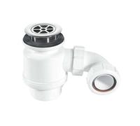 Mcalpine 50mm Resealing Trap Shower Trap 70mm Chrome Plated Brass Flange