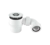 Mcalpine 50mm Water Seal Shower Trap Universal Outlet 85mm Chrome Plated Plastic