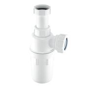 McAlpine 75mm Water Seal Resealing Adjustable Inlet Bottle Trap with Multifit Outlet 1.5" - C10AR