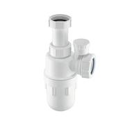 McAlpine A10AV Bottle Trap 75mm Water Seal Anti-Syphon Adjustable Inlet Multifit 1.25"