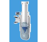 McAlpine A10AV-SV 75mm Water Seal Anti-Syphon (Silentrap) Adjustable Inlet Bottle Trap with Silicone Non-Return Valve & Multifit Outlet in White McAlpine White