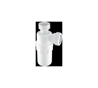 McAlpine A10R 75mm Water Seal Resealing Bottle Trap with Multifit Outlet 1.2 in White McAlpine White