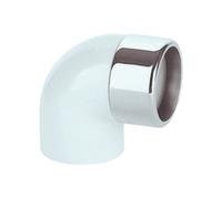Mcalpine Abs42/43A-Cb 90Degree Chrome Plated Brass Compression Bend X Abs Solvent Weld,