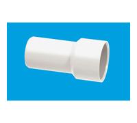 McAlpine ABSCON-42X1.5 1.5" ABS Solvent Weld Adaptor in White McAlpine White