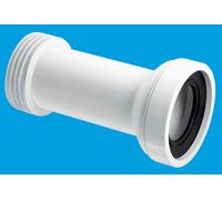 McAlpine Adjustable Straight WC Connector WC-CON2