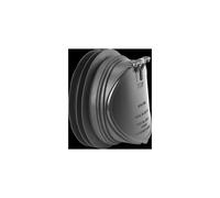 McAlpine ARB-1 4"/110mm Anti Back-Flow & Rodent Barrier Valve in Black McAlpine Black