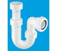 Mcalpine Adjustable Sink & Basin Inlet Trap White (Dia)32mm 1¼" (Dia)32mm