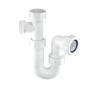 McAlpine ASA10-SP 1" Tubular Swivel Basin Trap with 19/23mm Pipe Connection