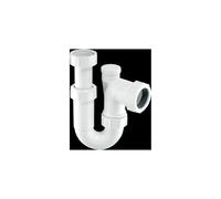 McAlpine ASC10V 75mm Water Seal Adjustable Inlet Tubular Swivel Anti-Syphon in White McAlpine White