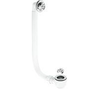 McAlpine Bath Combined Waste Overflow Removable Grid Chrome FBW2R-C