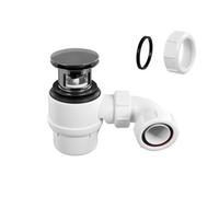 Mcalpine Bath Trap 1.5" Slip Fit Waste Outlet Plumbing Polypropylene