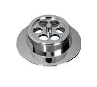 McAlpine BATHGRID-CP Bath Overflow Grid Chrome Plated (70mm Width)