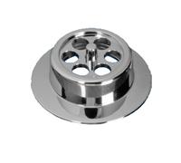 McAlpine BATHGRID-CP Bath Overflow Grid Chrome Plated (70mm Width)