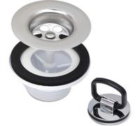 McAlpine Belfast Sink Waste with C Plug & Chain Part NO BSW6CP2H by Mcalpine