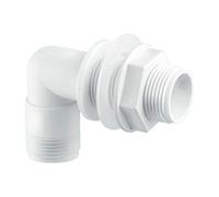McAlpine Bent Tank Connector with 0.75" BSP Threaded Outlet - FTC1AWH