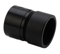 Mcalpine Black Brass Compression Straight Connector - Abs32/35G-Bmb