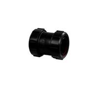 McAlpine Black Multifit Straight Connector 1.50" T28M-BL