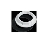McAlpine BN3 1.5" White Plastic Backnut with Rubber Washer 1.75" BS McAlpine White