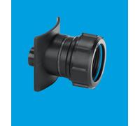 McAlpine BOSS110-CAST-BL 4" CI x 1.1/4" black McAlpine Black