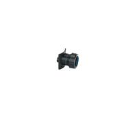 McAlpine BOSS82CAST-BL Black Mechanical Two Piece Cast Iron Soil Pipe Boss Connector to suit 22mm drill size