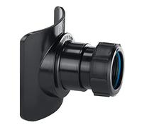 McAlpine BOSSCONN110 TBL Mechanical Soil Pipe Boss Connector - Black