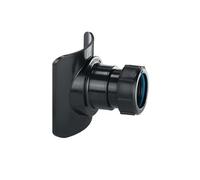 McAlpine BOSSCONN110T-BL 4 x 1.25 Inch Black Soil Pipe Boss Connector