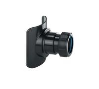 McAlpine BOSSCONN110 TBL Mechanical Soil Pipe Boss Connector - Black