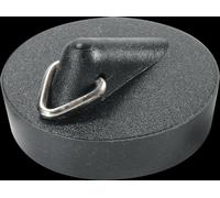McAlpine BP3T Black PVC Plug 1.5" Threaded Waste With triangle (for 1.25" waste) McAlpine Black