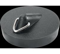 McAlpine BP4T Black PVC Plug 1¾" with triangle (for 1.5" waste) McAlpine Black