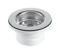 McAlpine BSW10PC Centre Pin Bath Waste, White