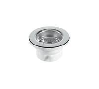 McAlpine BSW10PR 70mm Flange Centre Pin Sink Waste - White