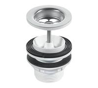 McAlpine BSW11PC Centre Pin Waste to Suit Basin Bracket, White