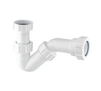 McAlpine Adjustable Inlet Tubular Swivel 'P' Trap (19mm Seal) MCALPINE-BT2