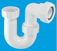 McAlpine Tubular Swivel Low Inlet 'P' Trap MCALPINE-BT3