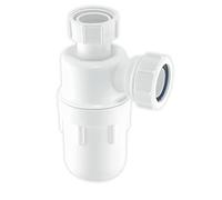 McAlpine C10 75mm Water Seal Bottle Trap with Multifit Compression Outlet 1.25" and 1.5"
