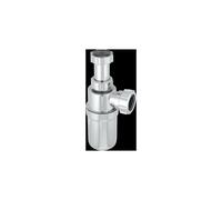 McAlpine C10AR-CP 75mm Water Seal Chrome Plated Plastic Resealing Adjustable in White McAlpine White