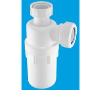McAlpine C10R 75mm Water Seal Resealing Bottle Trap with Multifit Outlet 1½"