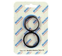 Mcalpine Card-22 Two 1" Multifit Washer Sets - Pwm1 X 2 + Rwm1 X 2