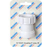 Mcalpine Card-28 1" Bsp Coupling 2" Long - S12A-2