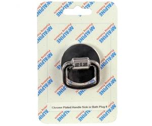 McAlpine CARD-8 Chrome Plated Handle Sink Or Bath Plug - CP2H