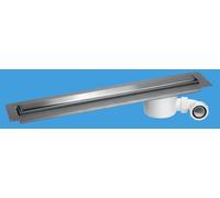McAlpine CD600-O-B Brushed Stainless Steel Slimline Channel Drain - 548mm in Silver McAlpine Silver