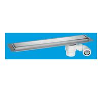 McAlpine CD800-B Brushed Stainless Steel Standard Channel Drain - 748mm