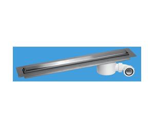 McAlpine CD800-O-B Brushed Stainless Steel Slimline Channel Drain - 748mm