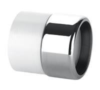 McAlpine Chrome Plated Brass x ABS Euro Connector 42/43mm x 1.5" ABS42/43G-CB in Silver McAlpine Silver