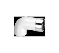 McAlpine Chrome Plated Elongated Brass to ABS 90 Degree Conversion Elbow 32m in Silver McAlpine Silver