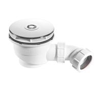 McAlpine Chrome Shower Trap 90mm x 50mm Seal ST90CP10