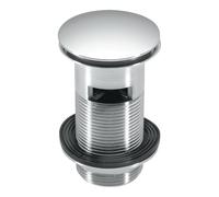 McAlpine CW60-CB 1 1/4-Inch Brass Basin Waste - Slotted - Chrome