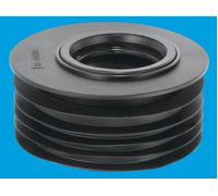DC3BL-OS Black 4"/110mm Offset Drain Reducer Connector McAlpine Black One Size
