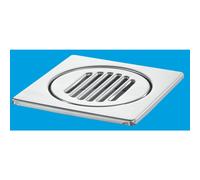 McAlpine 150mm Square Stainless Steel Tile FGT150TOP